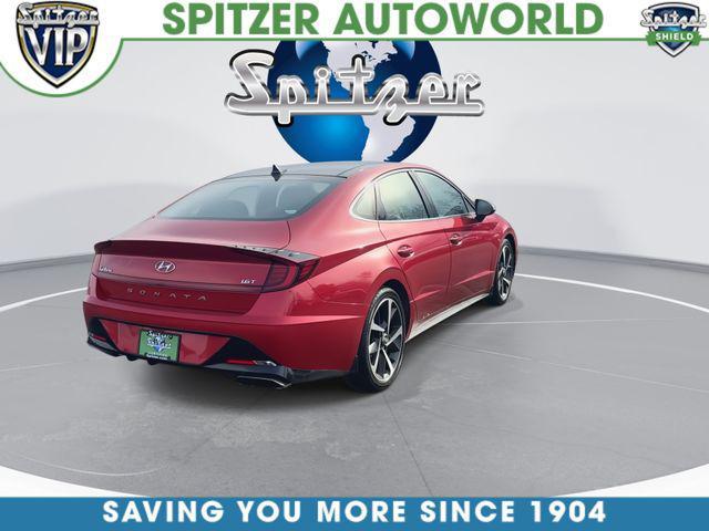 used 2021 Hyundai Sonata car, priced at $18,801