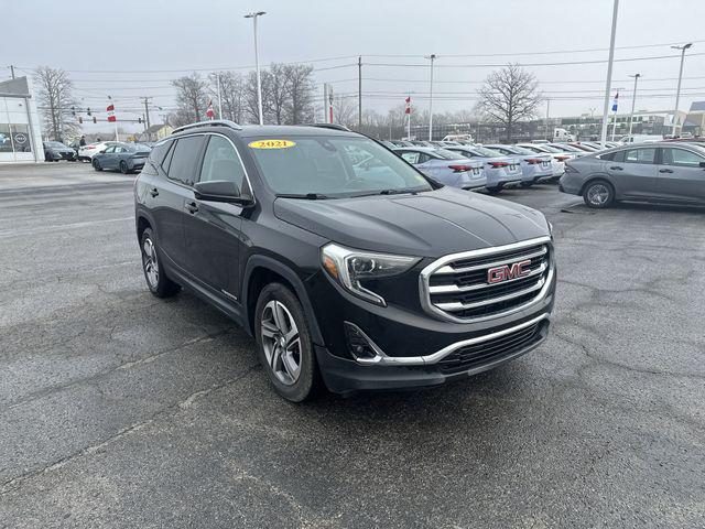 used 2021 GMC Terrain car, priced at $17,572