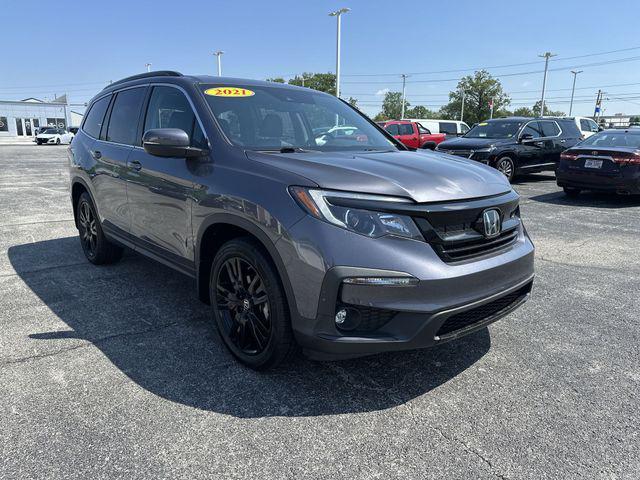 used 2021 Honda Pilot car, priced at $27,968