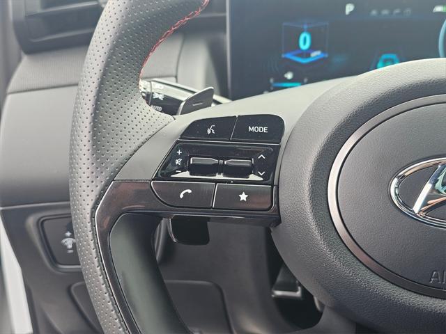 2024 White Pearl Hyundai TUCSON Hybrid