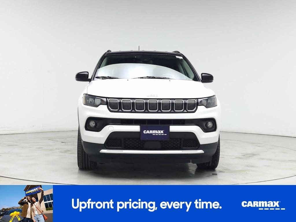 used 2022 Jeep Compass car, priced at $21,998