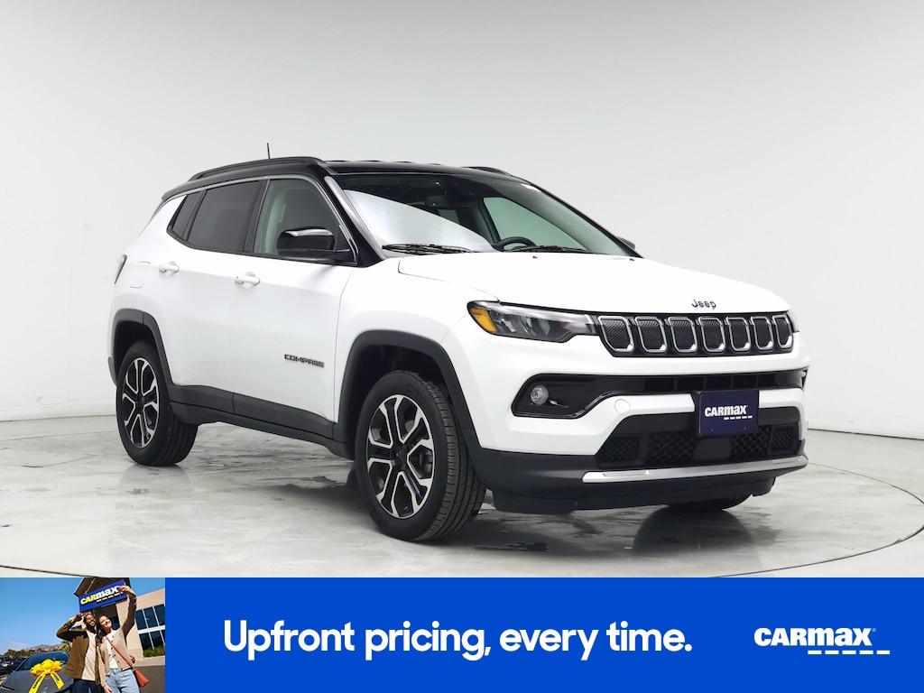 used 2022 Jeep Compass car, priced at $21,998