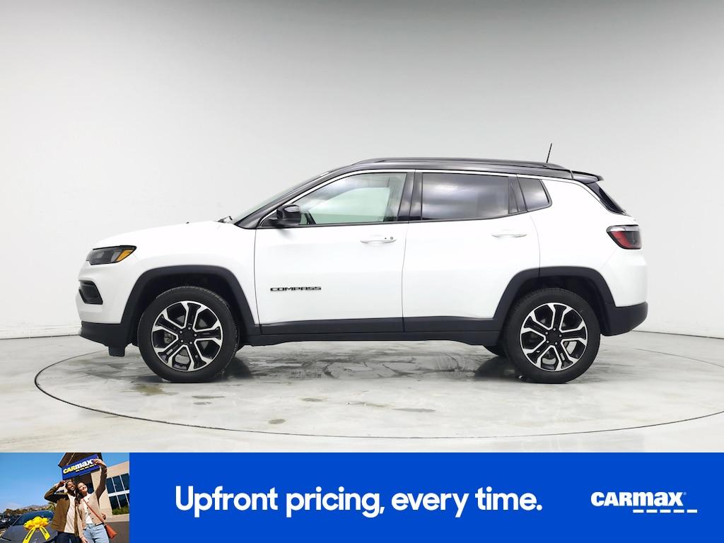 used 2022 Jeep Compass car, priced at $21,998