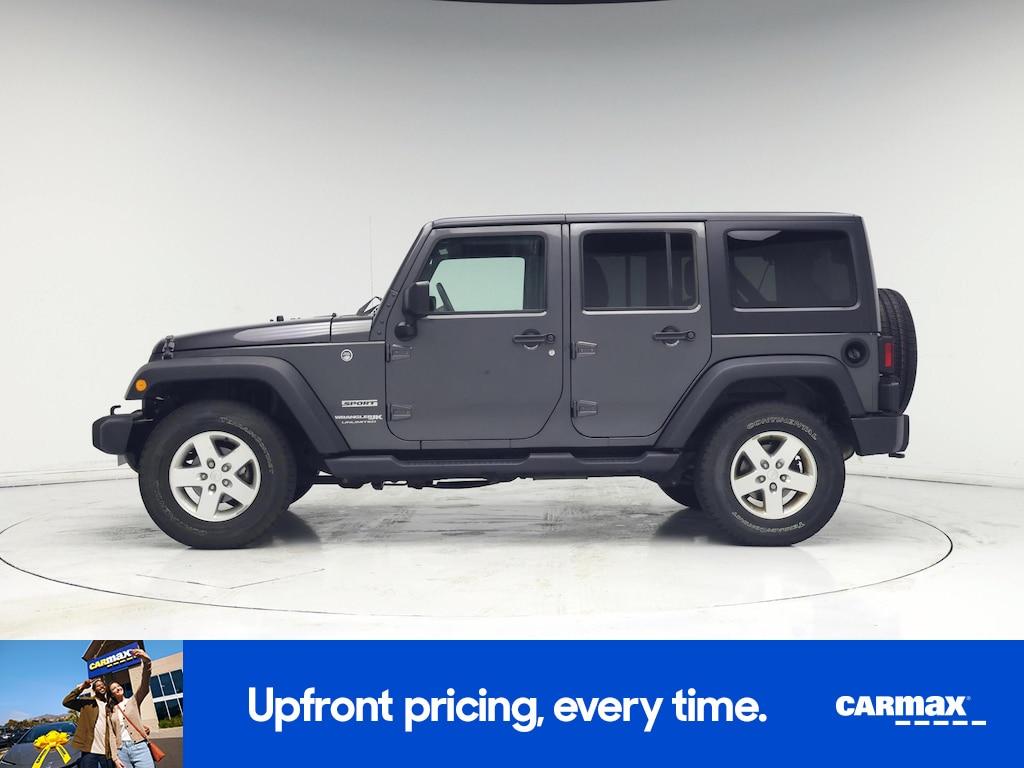 used 2018 Jeep Wrangler car, priced at $22,998