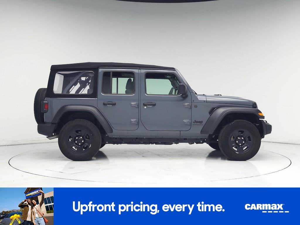 used 2024 Jeep Wrangler car, priced at $33,998