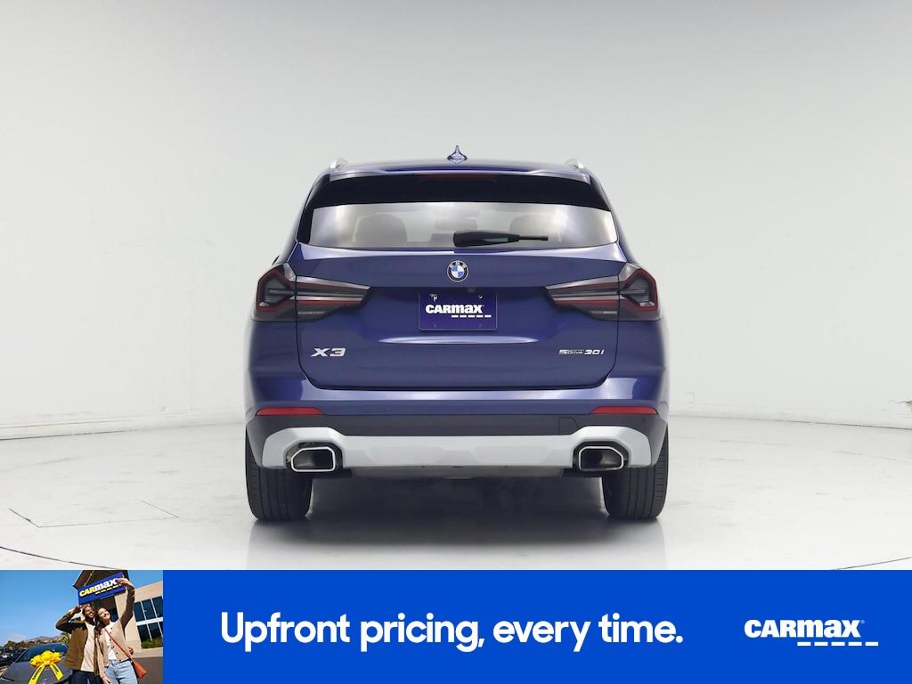 used 2022 BMW X3 car, priced at $31,998