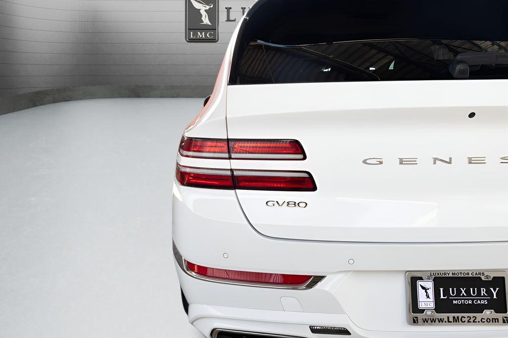 used 2022 Genesis GV80 car, priced at $33,627
