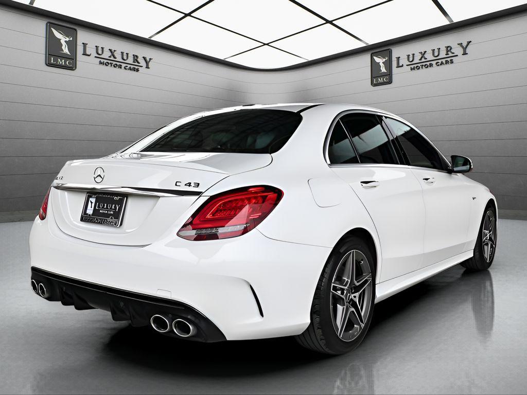 used 2020 Mercedes-Benz AMG C 43 car, priced at $28,802
