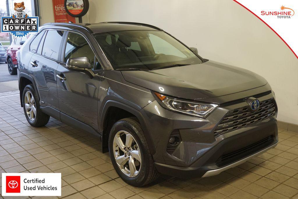 used 2020 Toyota RAV4 Hybrid car, priced at $35,997