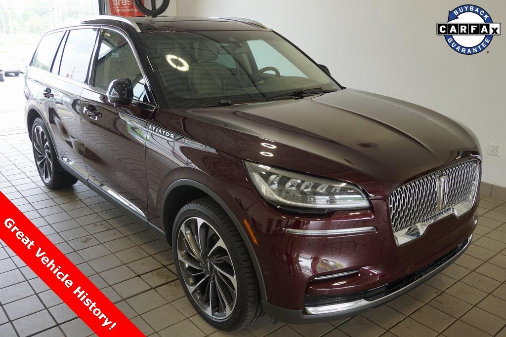 used 2022 Lincoln Aviator car, priced at $37,488
