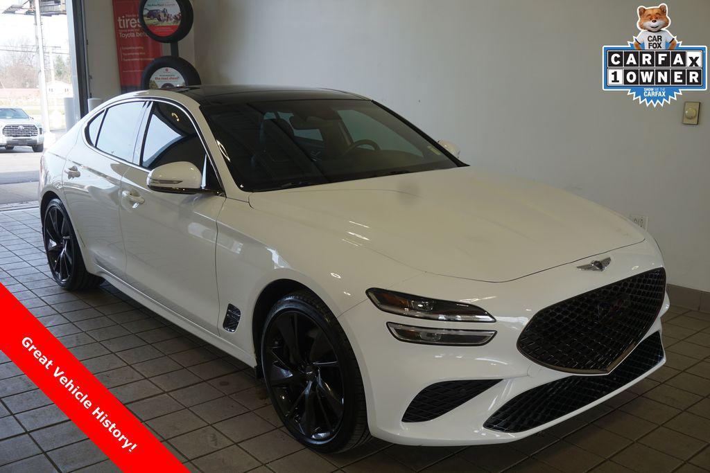 used 2023 Genesis G70 car, priced at $39,569