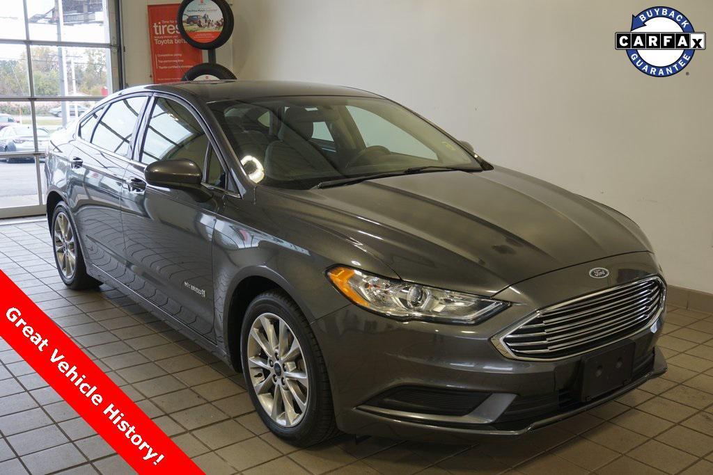 used 2017 Ford Fusion Hybrid car, priced at $14,497