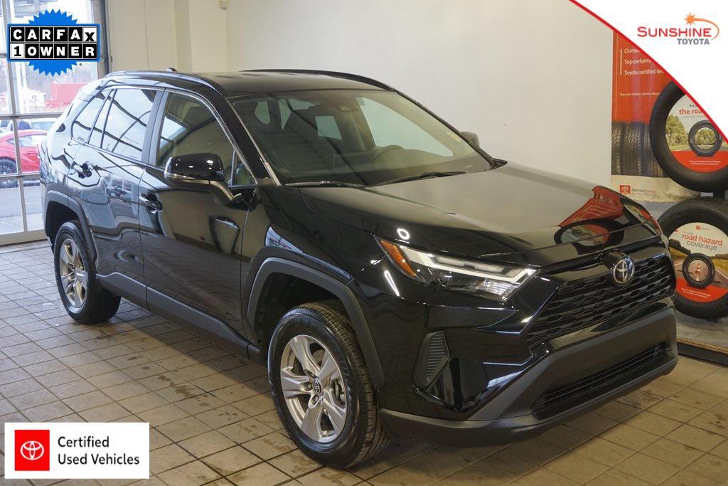 used 2025 Toyota RAV4 car, priced at $33,853
