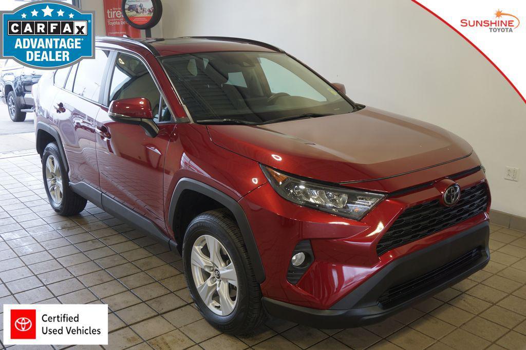 used 2021 Toyota RAV4 car, priced at $26,987