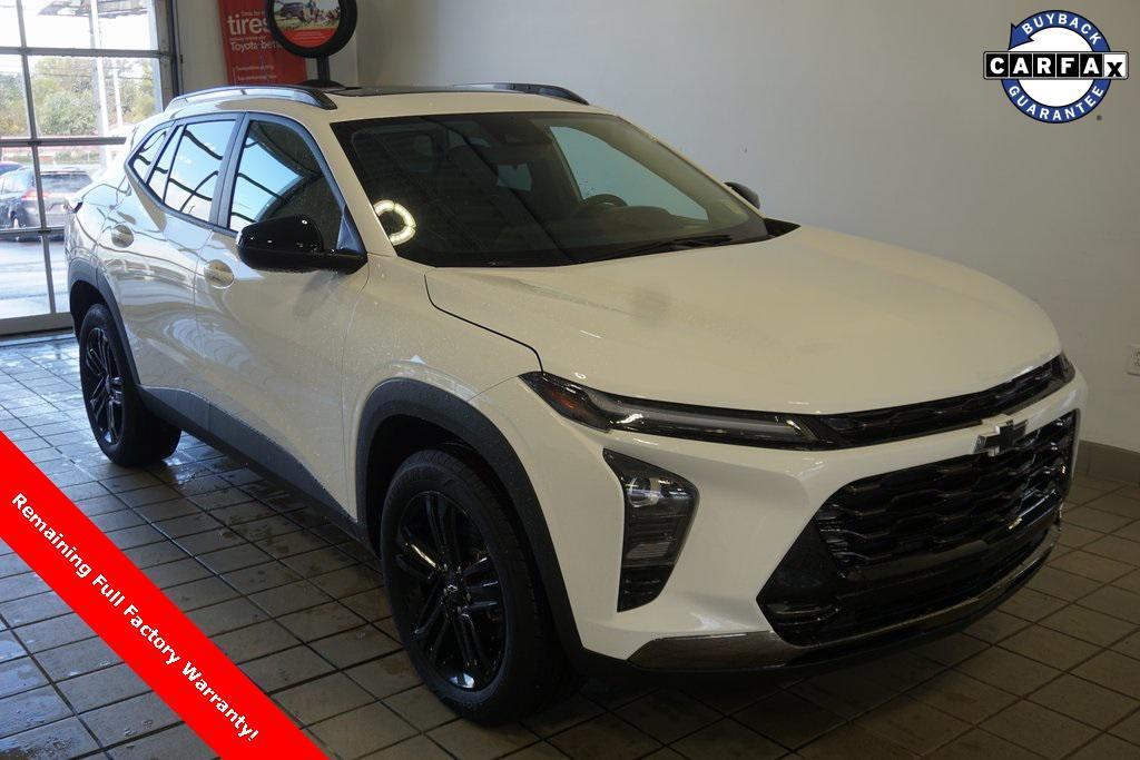 used 2025 Chevrolet Trax car, priced at $23,477