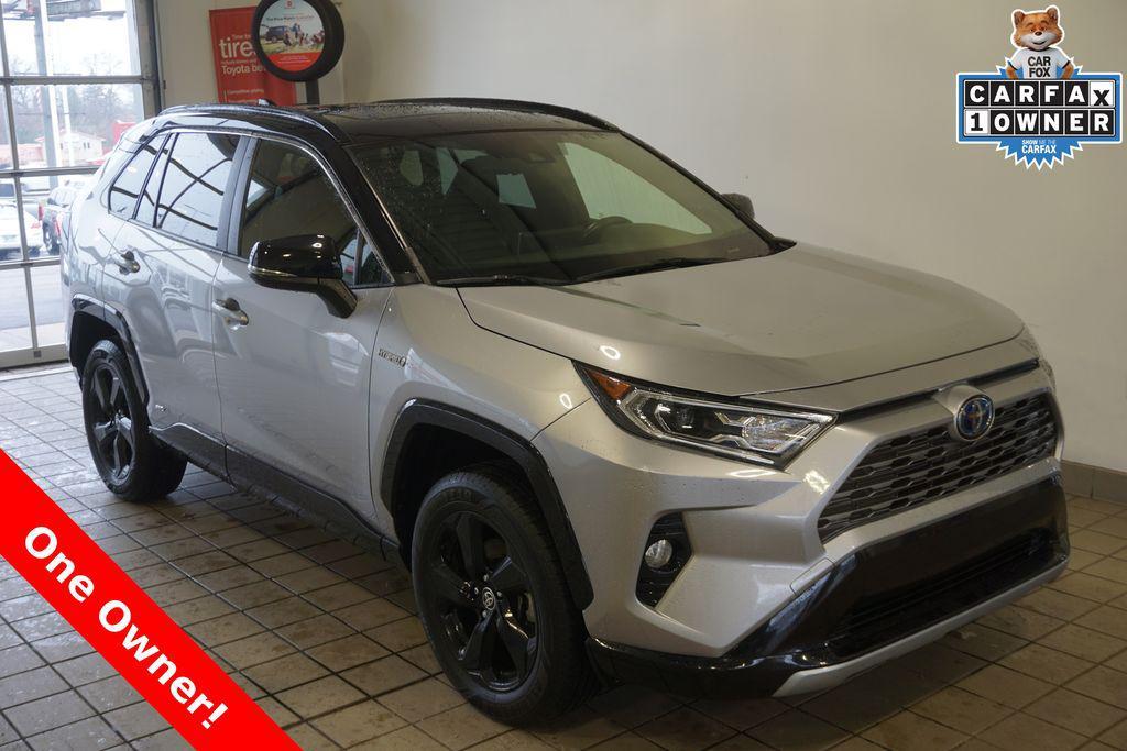 used 2020 Toyota RAV4 Hybrid car, priced at $27,997