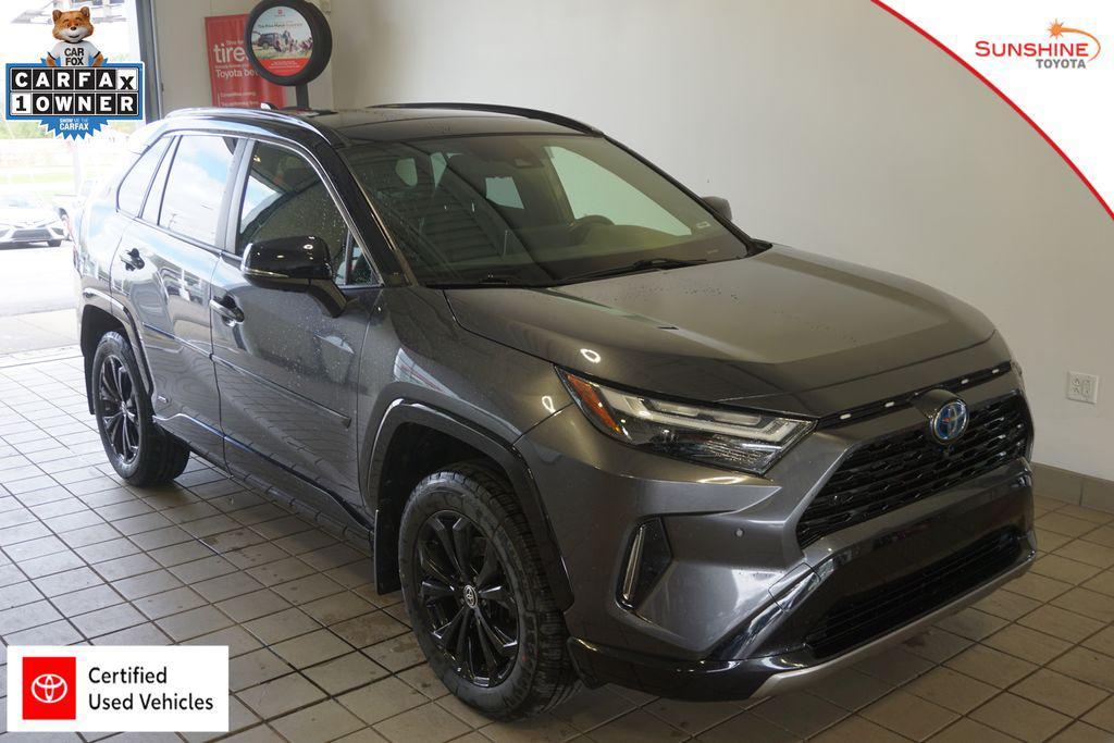 used 2022 Toyota RAV4 Hybrid car, priced at $33,990