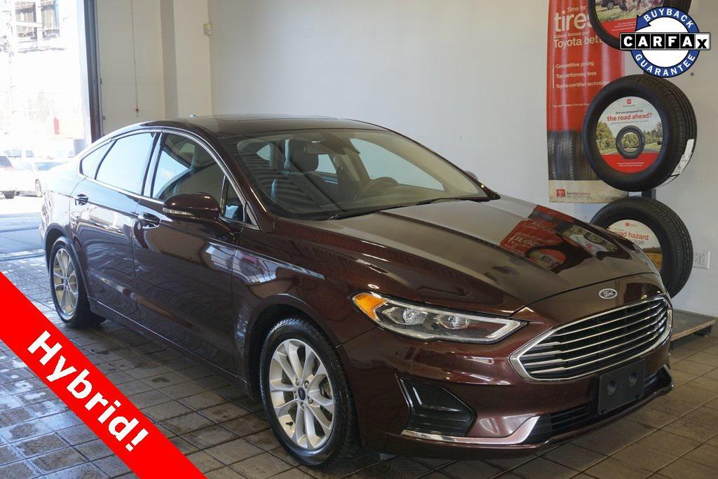 used 2019 Ford Fusion Hybrid car, priced at $10,587