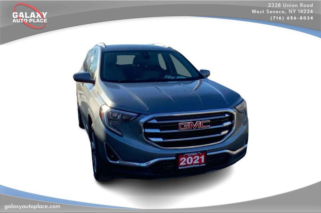used 2021 GMC Terrain car, priced at $14,795