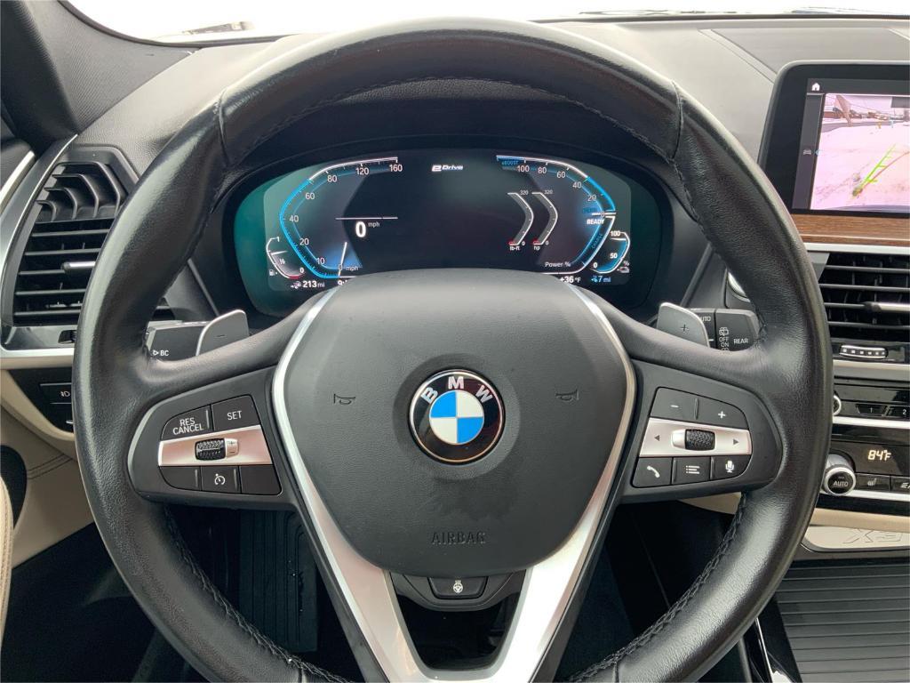 used 2021 BMW X3 PHEV car, priced at $23,495