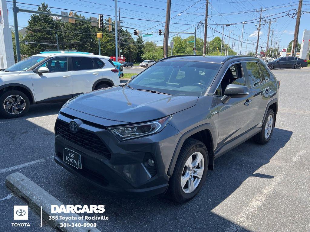 used 2020 Toyota RAV4 Hybrid car, priced at $28,350