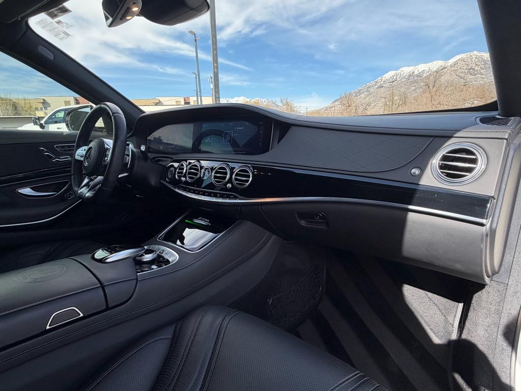 used 2019 Mercedes-Benz AMG S 63 car, priced at $74,000