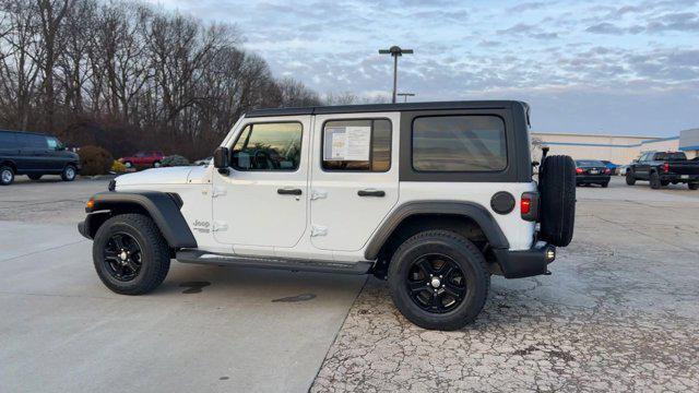 used 2021 Jeep Wrangler Unlimited car, priced at $26,760