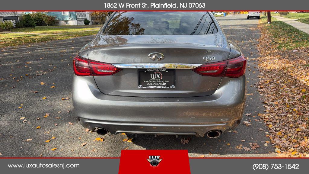 used 2018 INFINITI Q50 car, priced at $12,900
