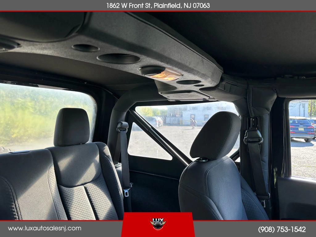 used 2016 Jeep Wrangler car, priced at $10,900