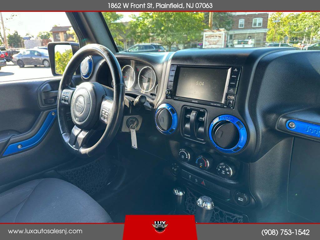 used 2016 Jeep Wrangler car, priced at $10,900