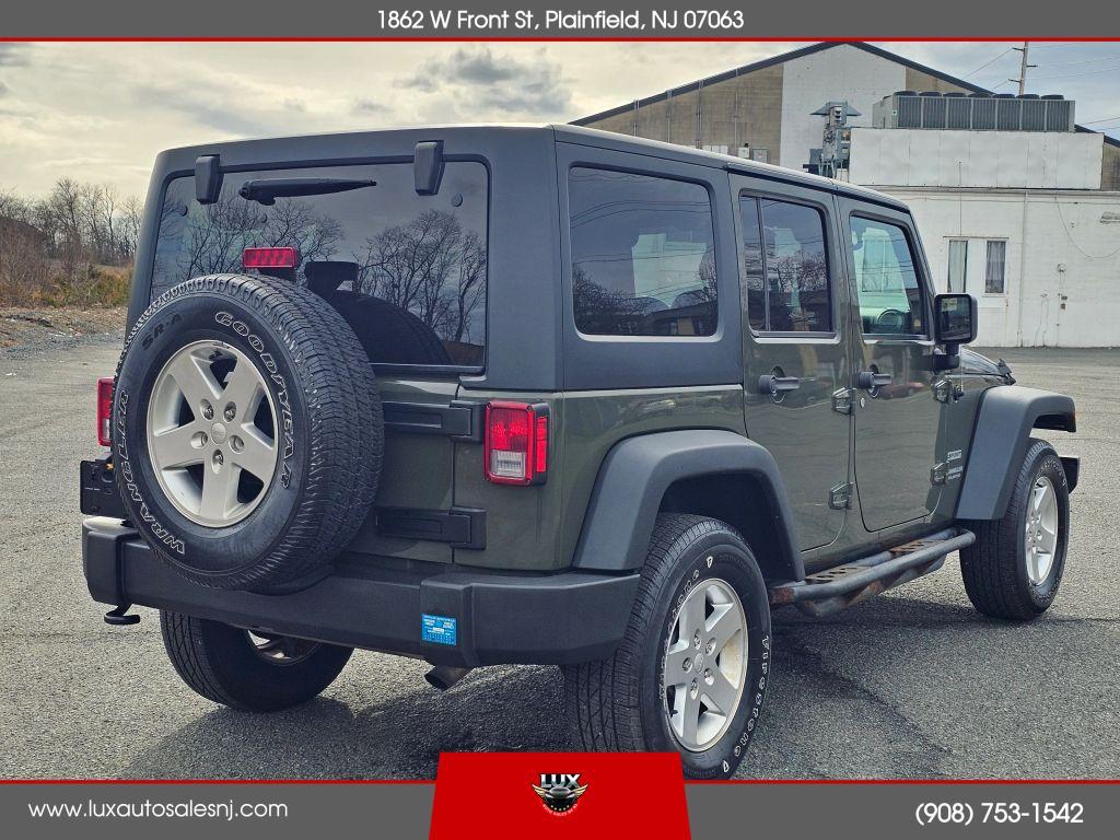 used 2015 Jeep Wrangler Unlimited car, priced at $10,900