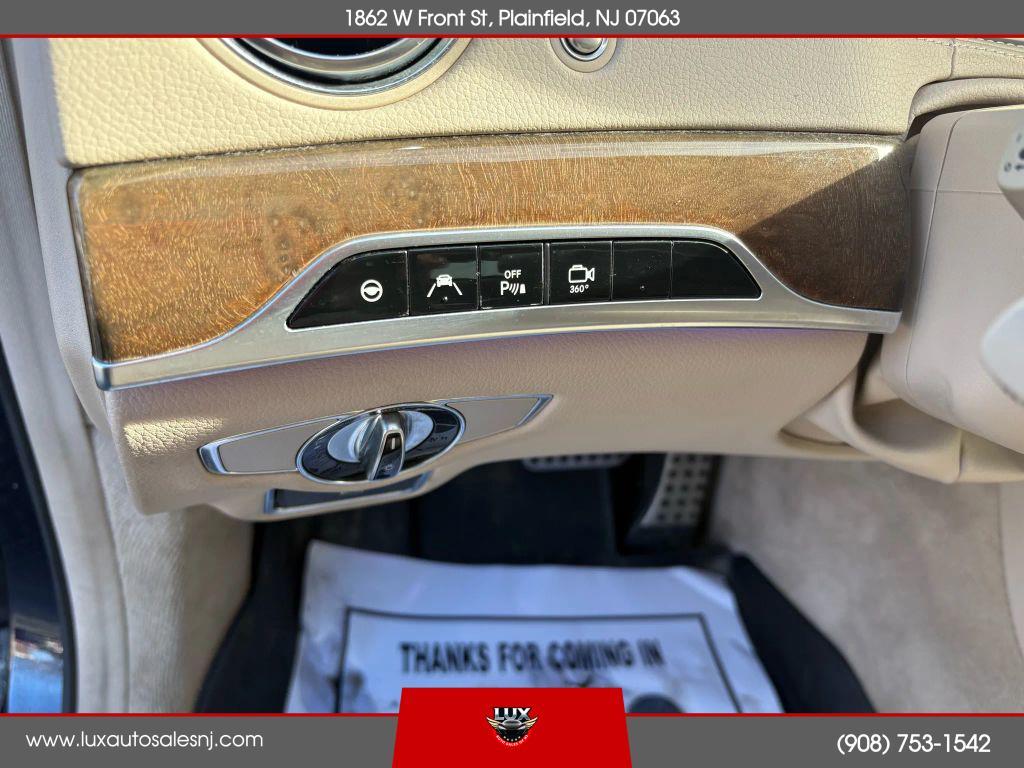 used 2015 Mercedes-Benz S-Class car, priced at $14,900