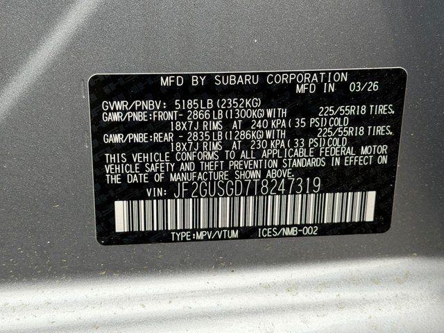 new 2026 Subaru Crosstrek Hybrid car, priced at $35,350