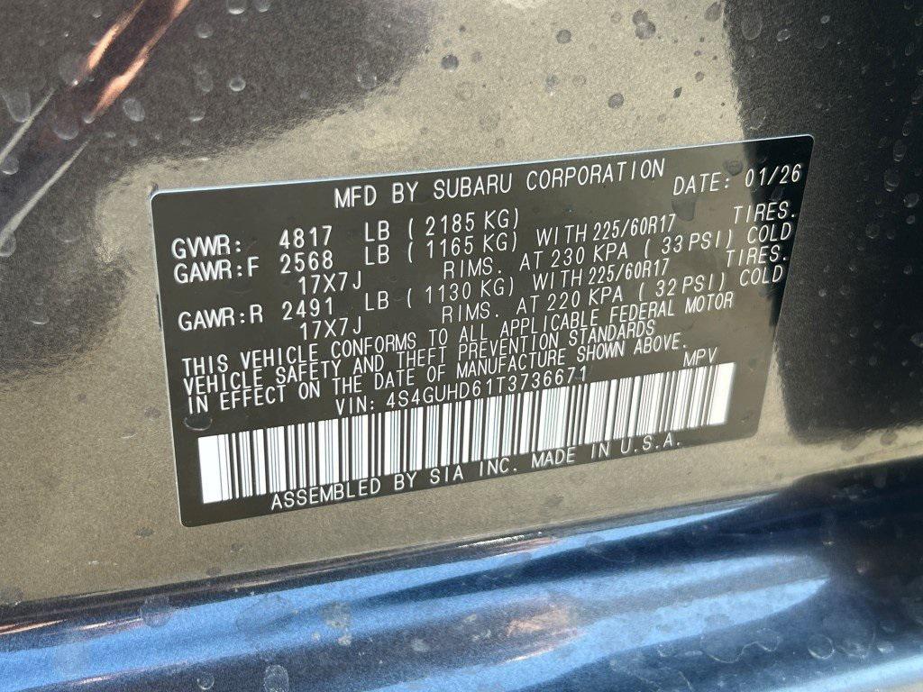 new 2026 Subaru Crosstrek car, priced at $29,800