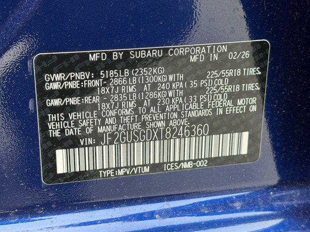 new 2026 Subaru Crosstrek Hybrid car, priced at $35,350