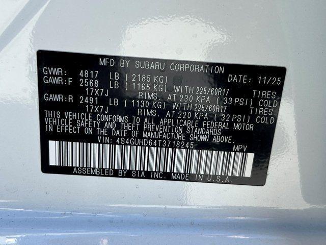 new 2026 Subaru Crosstrek car, priced at $27,939