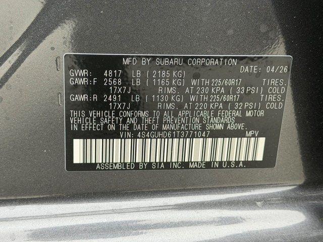 new 2026 Subaru Crosstrek car, priced at $31,636