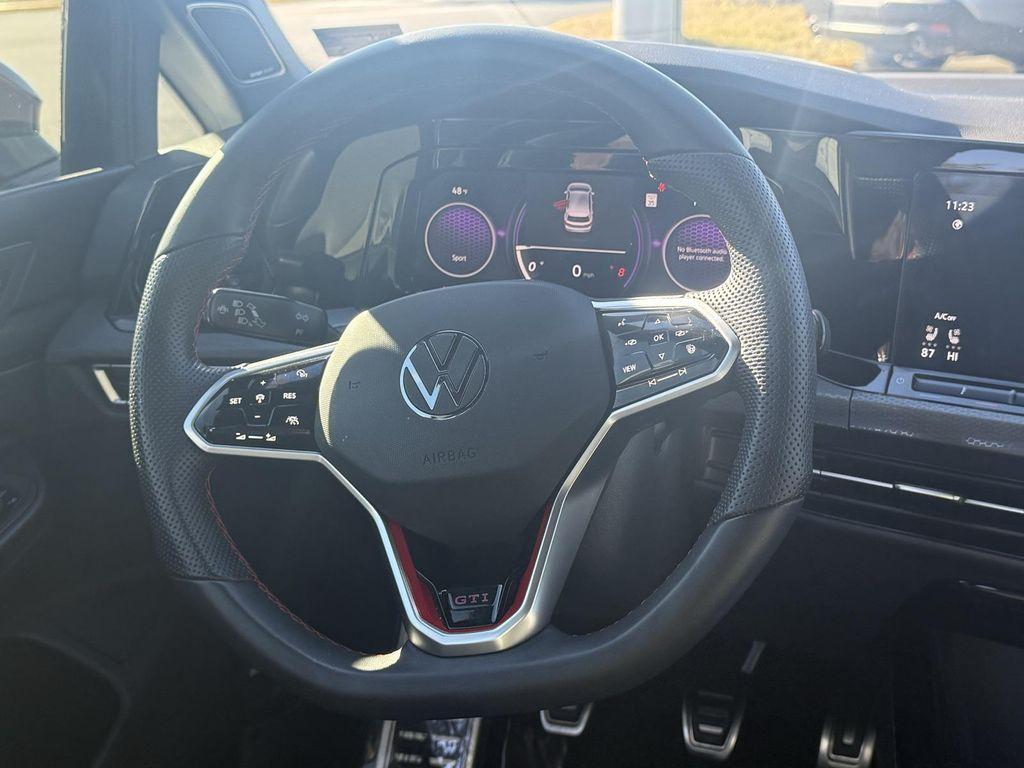 used 2023 Volkswagen Golf GTI car, priced at $28,654