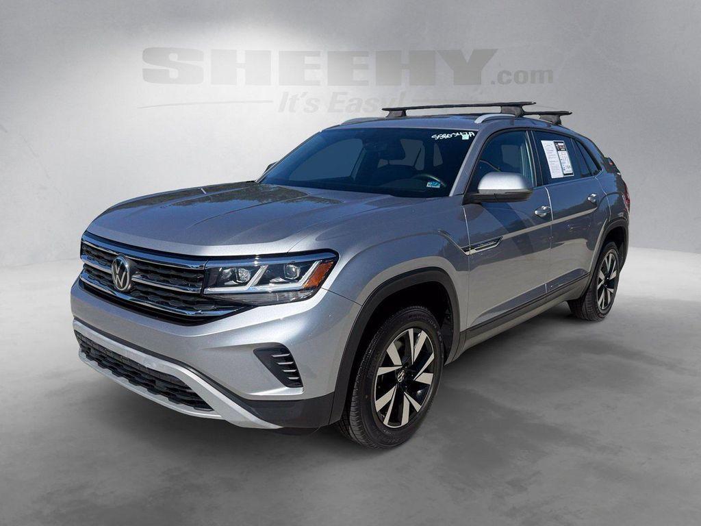used 2022 Volkswagen Atlas Cross Sport car, priced at $17,498