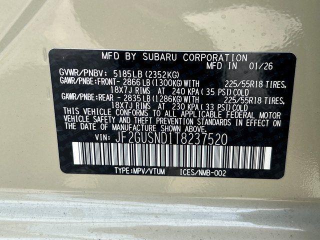 new 2026 Subaru Crosstrek Hybrid car, priced at $37,203