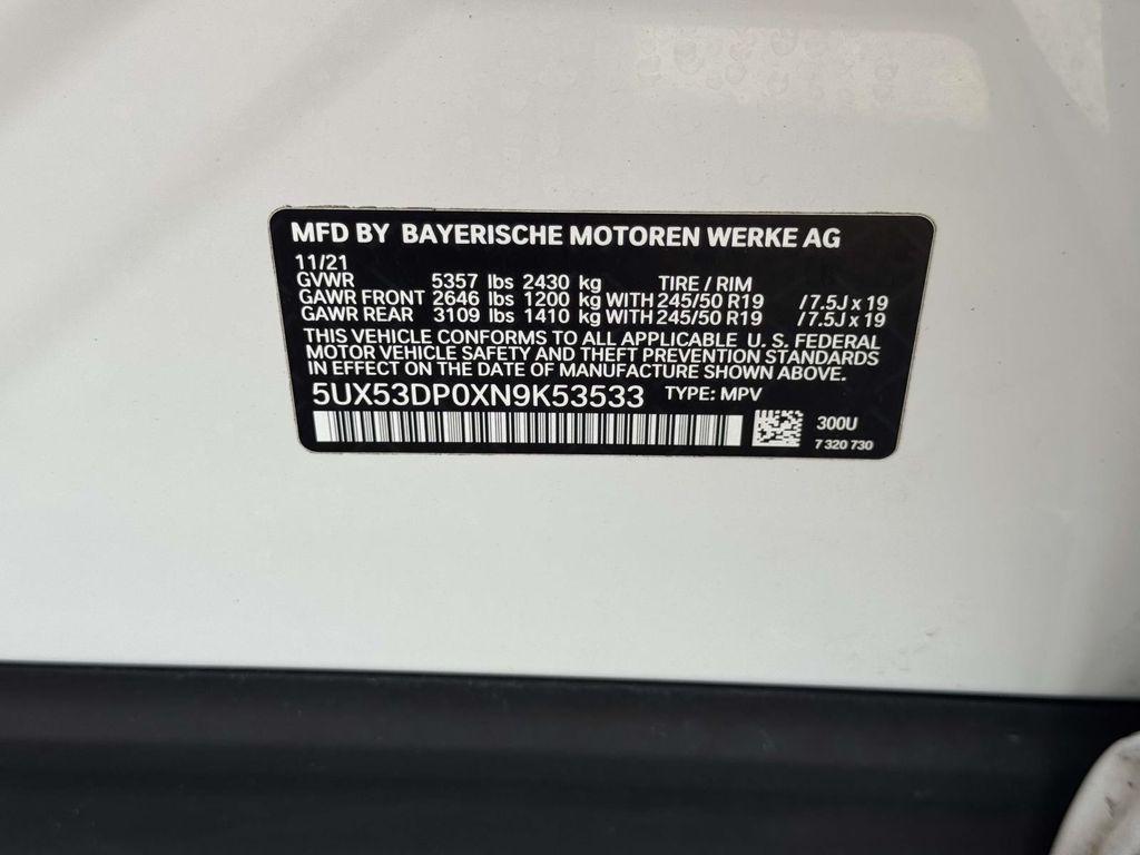 used 2022 BMW X3 car, priced at $28,925
