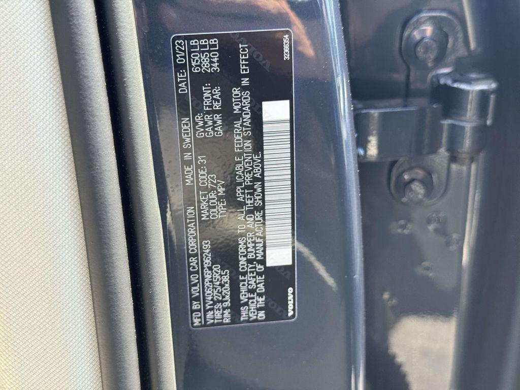 used 2023 Volvo XC90 car, priced at $41,500