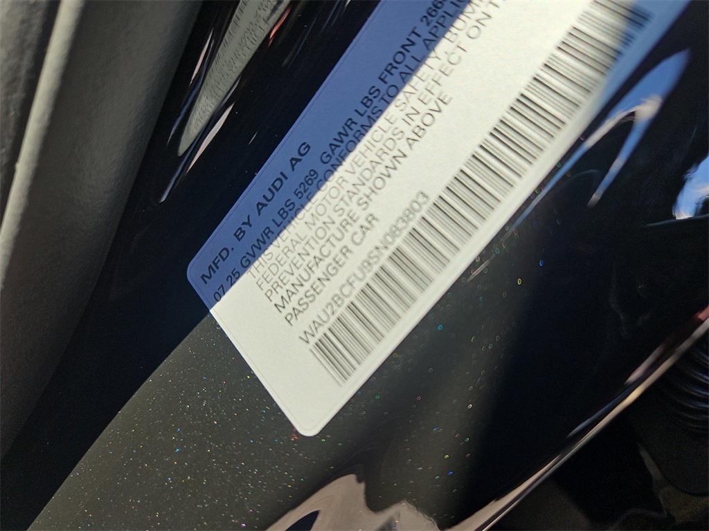 new 2025 Audi A5 car, priced at $54,628