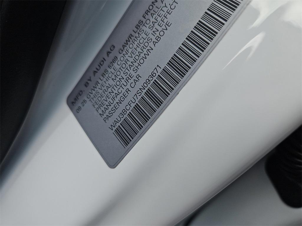 new 2025 Audi A5 car, priced at $55,882