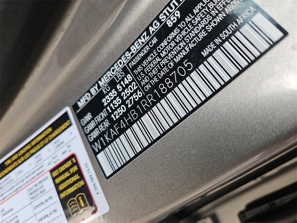 used 2024 Mercedes-Benz C-Class car, priced at $40,987