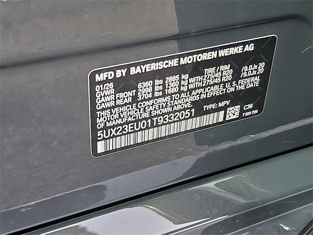 new 2026 BMW X5 car, priced at $90,700