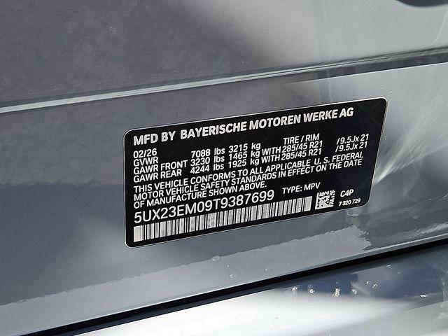 new 2026 BMW X7 car, priced at $99,050