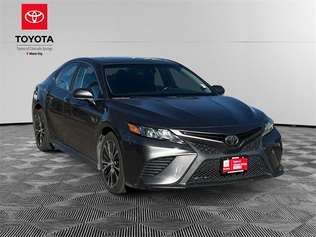 used 2018 Toyota Camry car, priced at $19,500