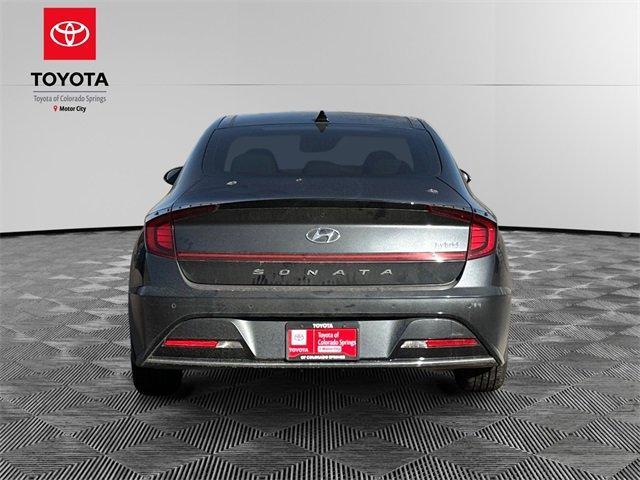 used 2023 Hyundai Sonata Hybrid car, priced at $27,900