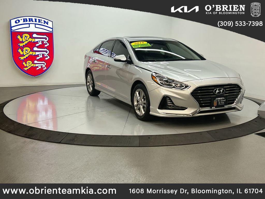 used 2018 Hyundai Sonata car, priced at $16,100